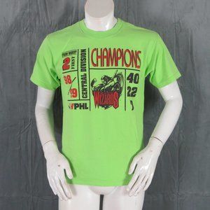 Waco Wizards Shirt (VTG) - Worst to First 98-99 Season Green - Men's Medium